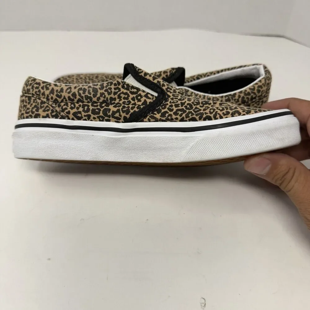 Vans Slip-On Leopard Print Shoes 4001149359 Kids Size 1.5